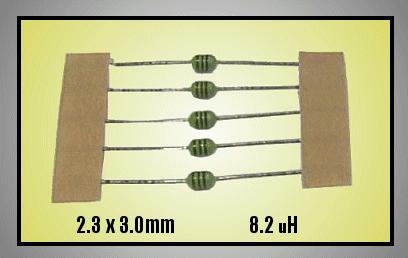 Inductance, 8.2uH - 0LA0821K119