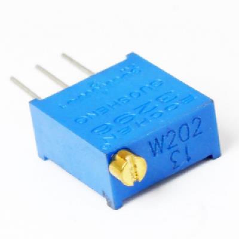 Résistance ajustable, 2k Ohms - 3296W-202R