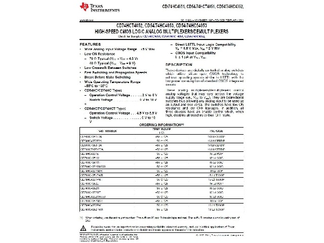 74HC4051-TSSOP