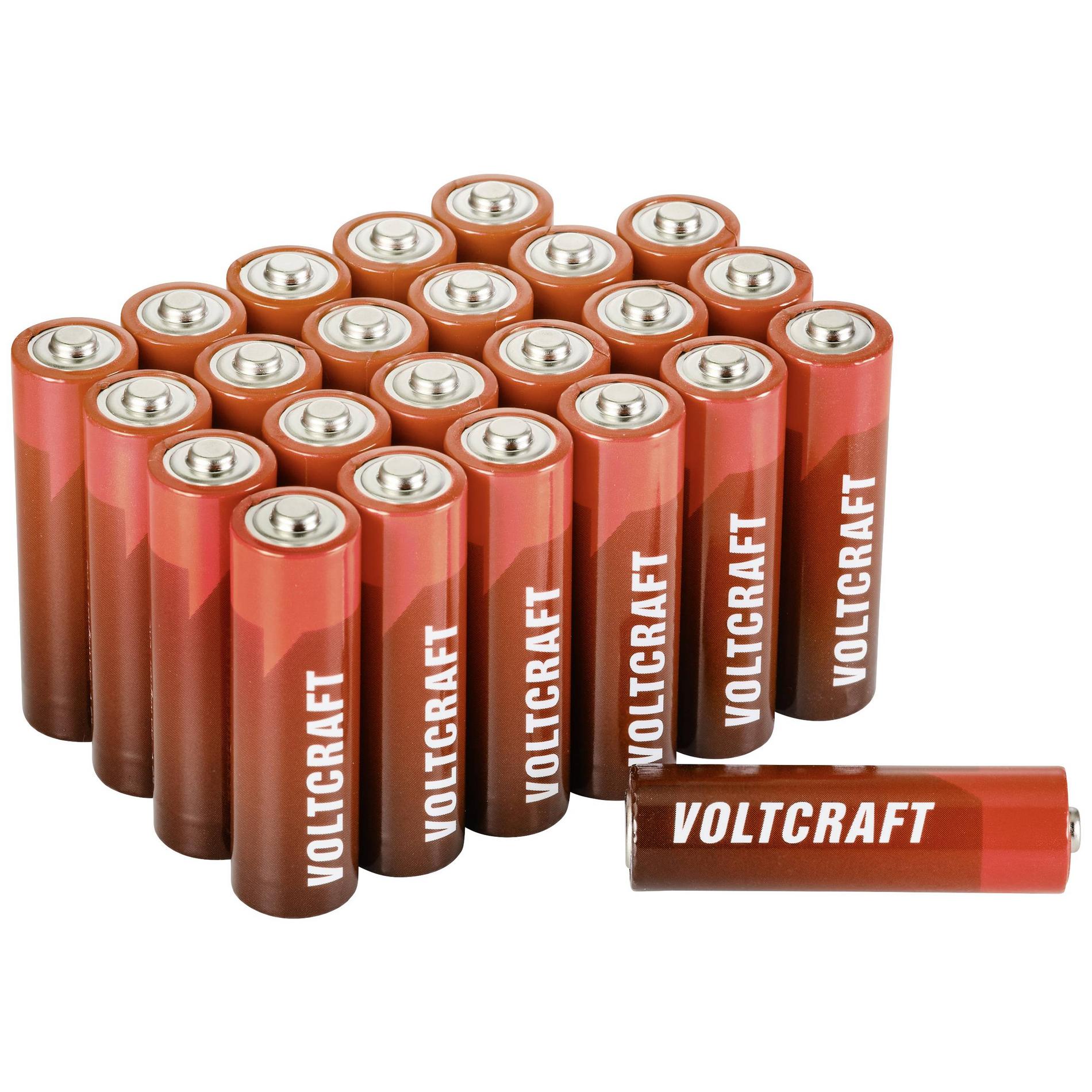 Pile ALKALINE-LR06-VOLTCRAFT-24PCS