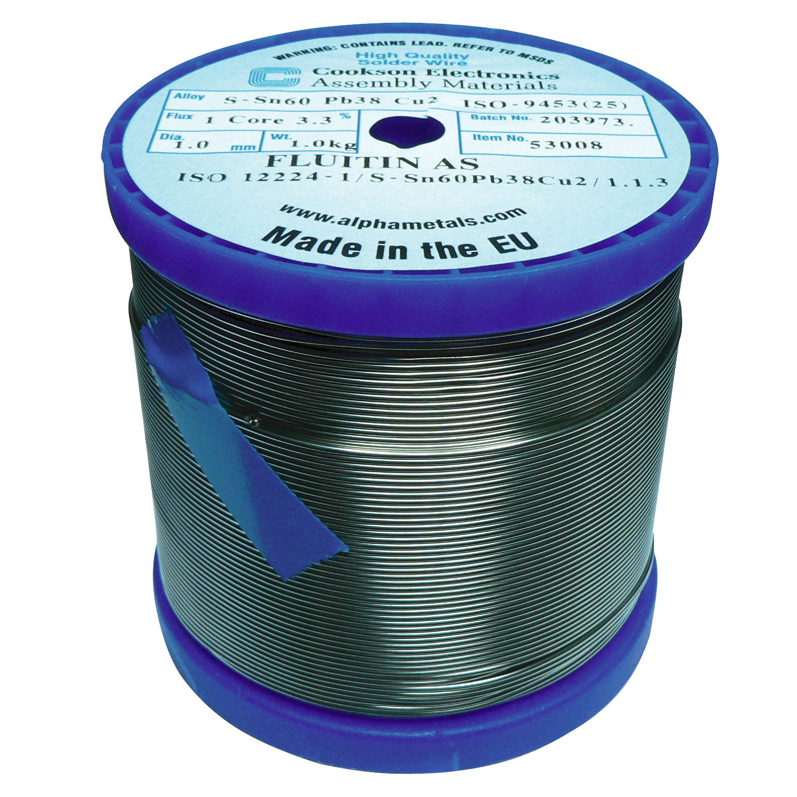 AS-SN60PB38CU2-1MM-1KG