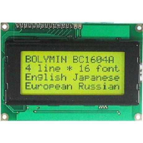 Module afficheur LCD BC1604AYPLEH