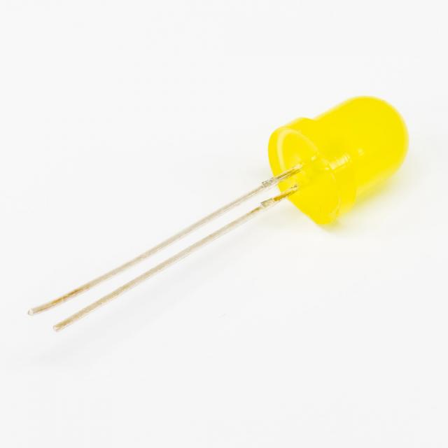 Diode LED, soudure sur circuit imprimé, 8mm. kerek, jaune, 8mm - BL-B3139