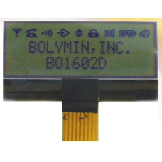 Module afficheur LCD BO1602DGPNEH