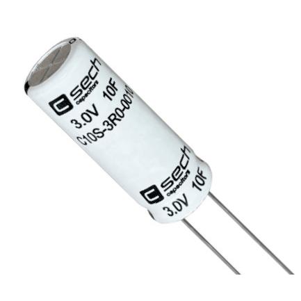 Supercondensateur de stockage, 10F - C10S-3R0-0010