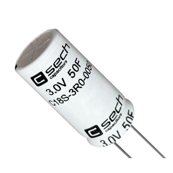 Supercondensateur de stockage, 50F - C18S-3R0-0050