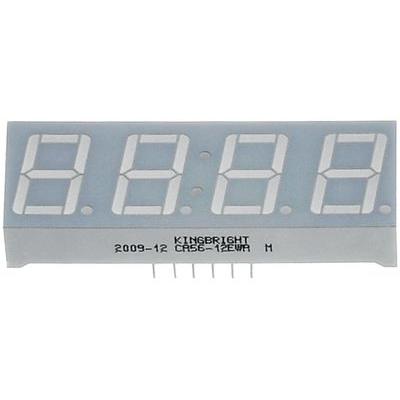 Afficheur LED, rouge, 7 segments - CA56-12SURKWA