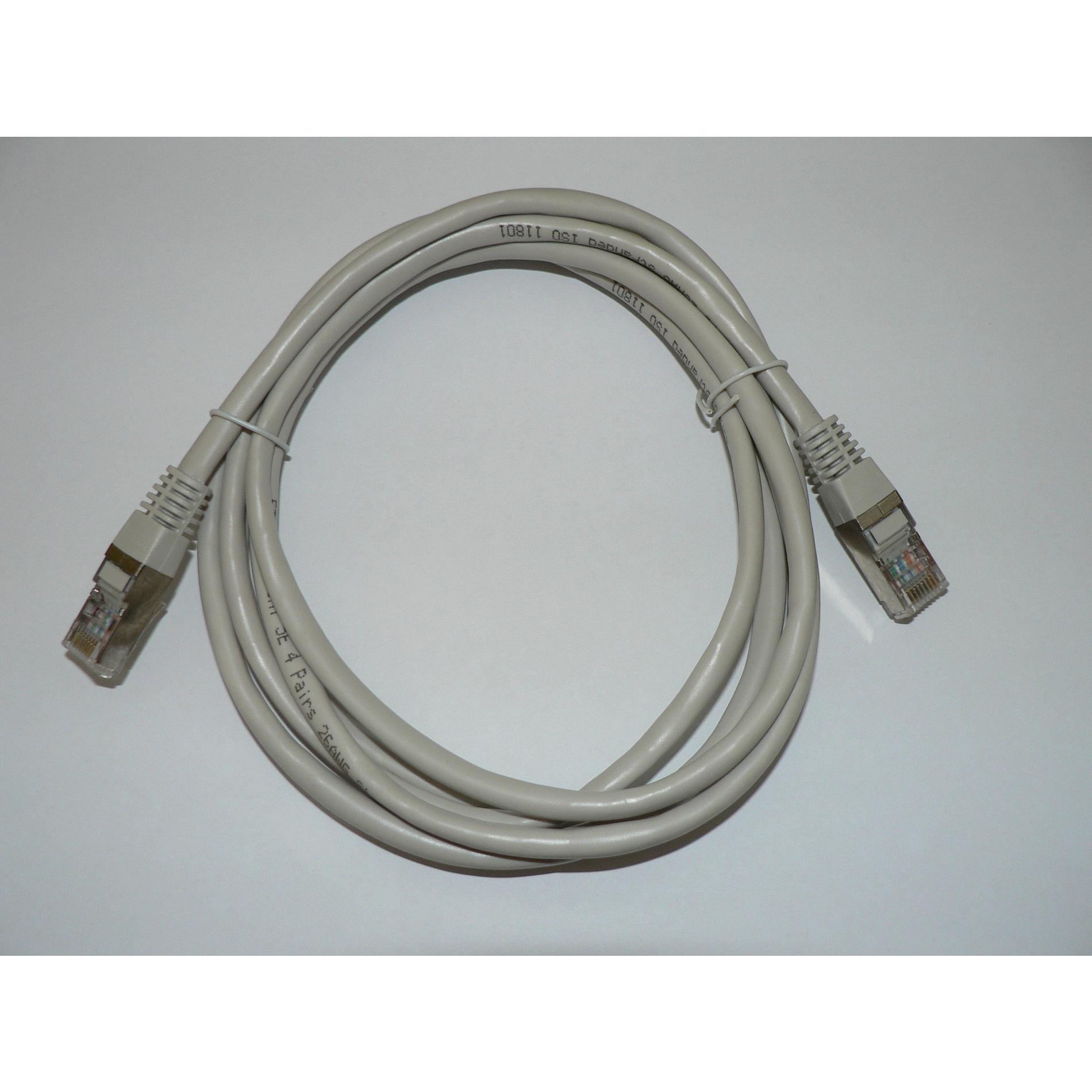 Câble réseau LAN CAT-5-025-FTP-GY