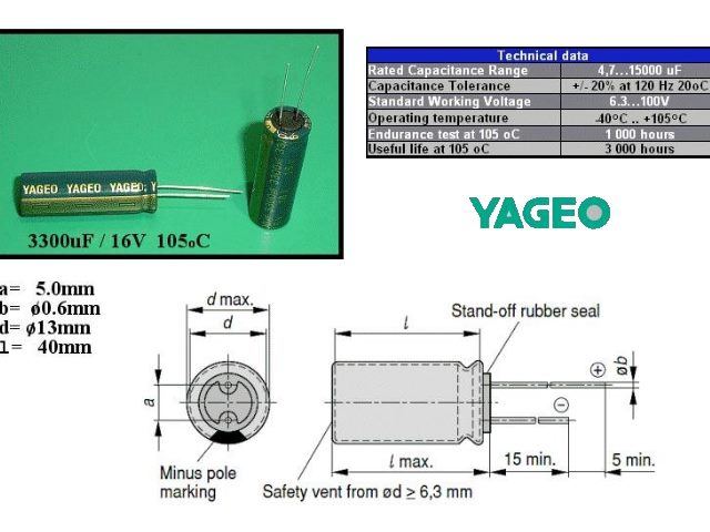 CEL3300UF16VESR