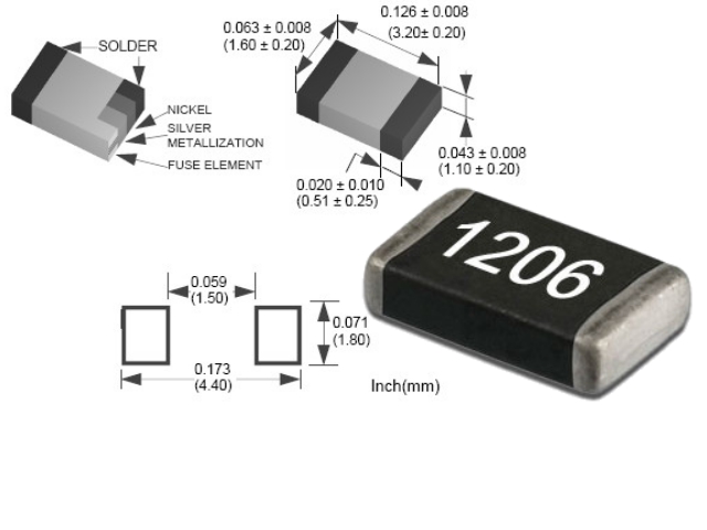 Résistance, 110k Ohms, 0.25W - CR-06FL7-110K