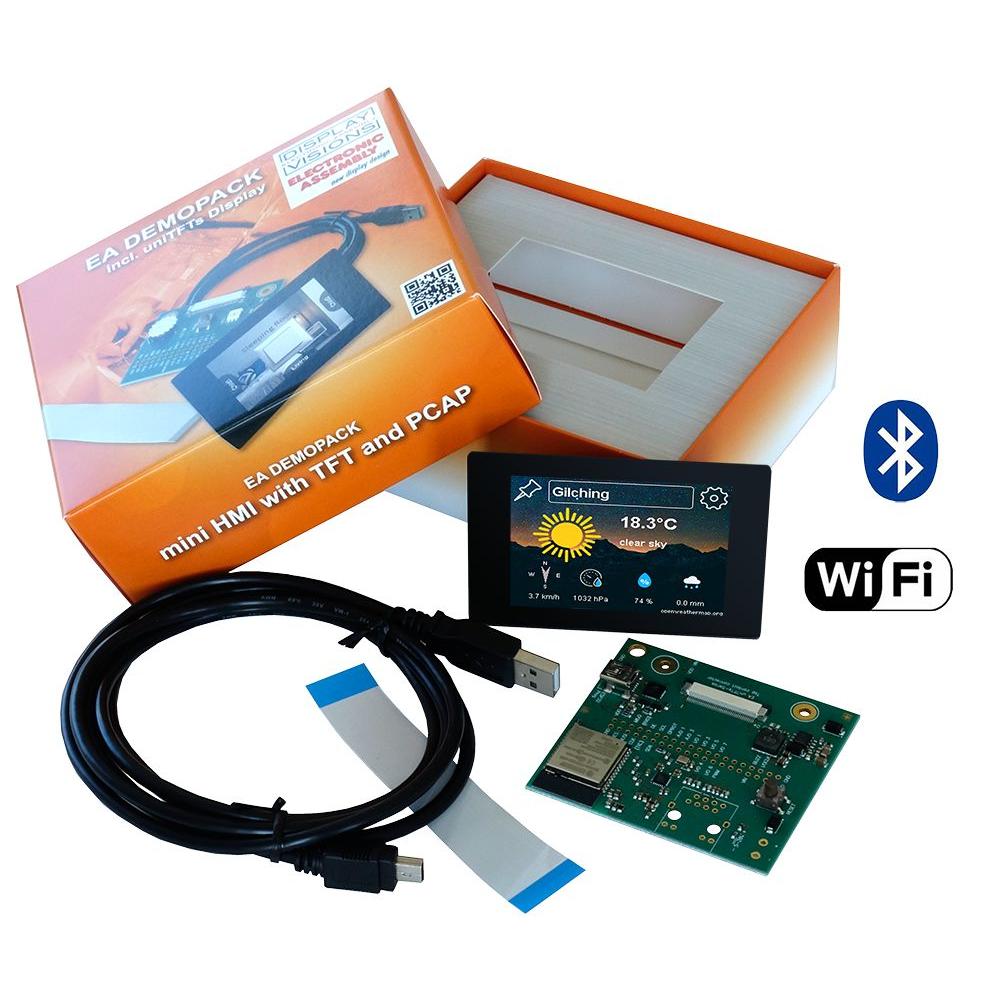 Afficheur TFT EA-DEMOPACK-WIFIBT