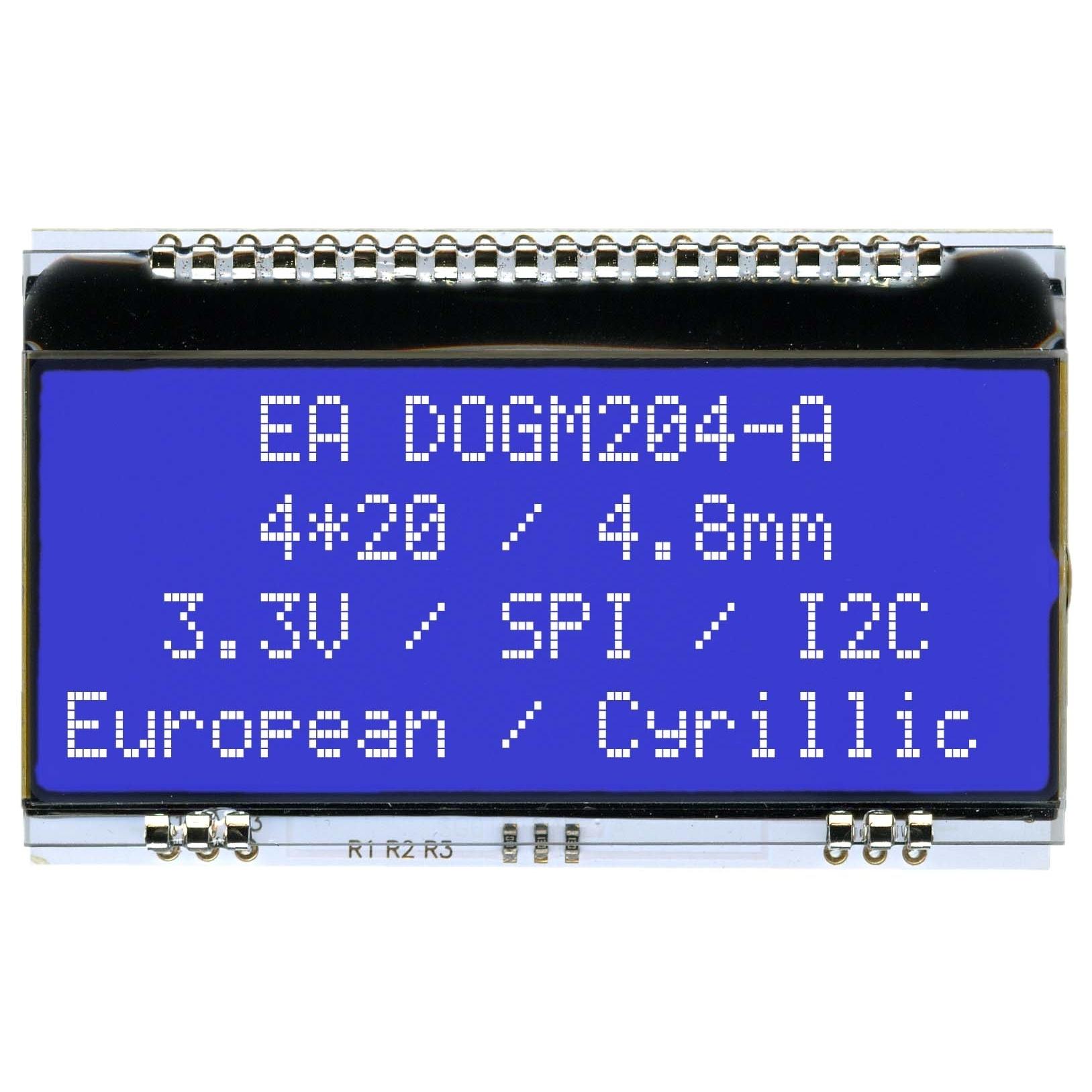 Module afficheur LCD EADOGM204B-A