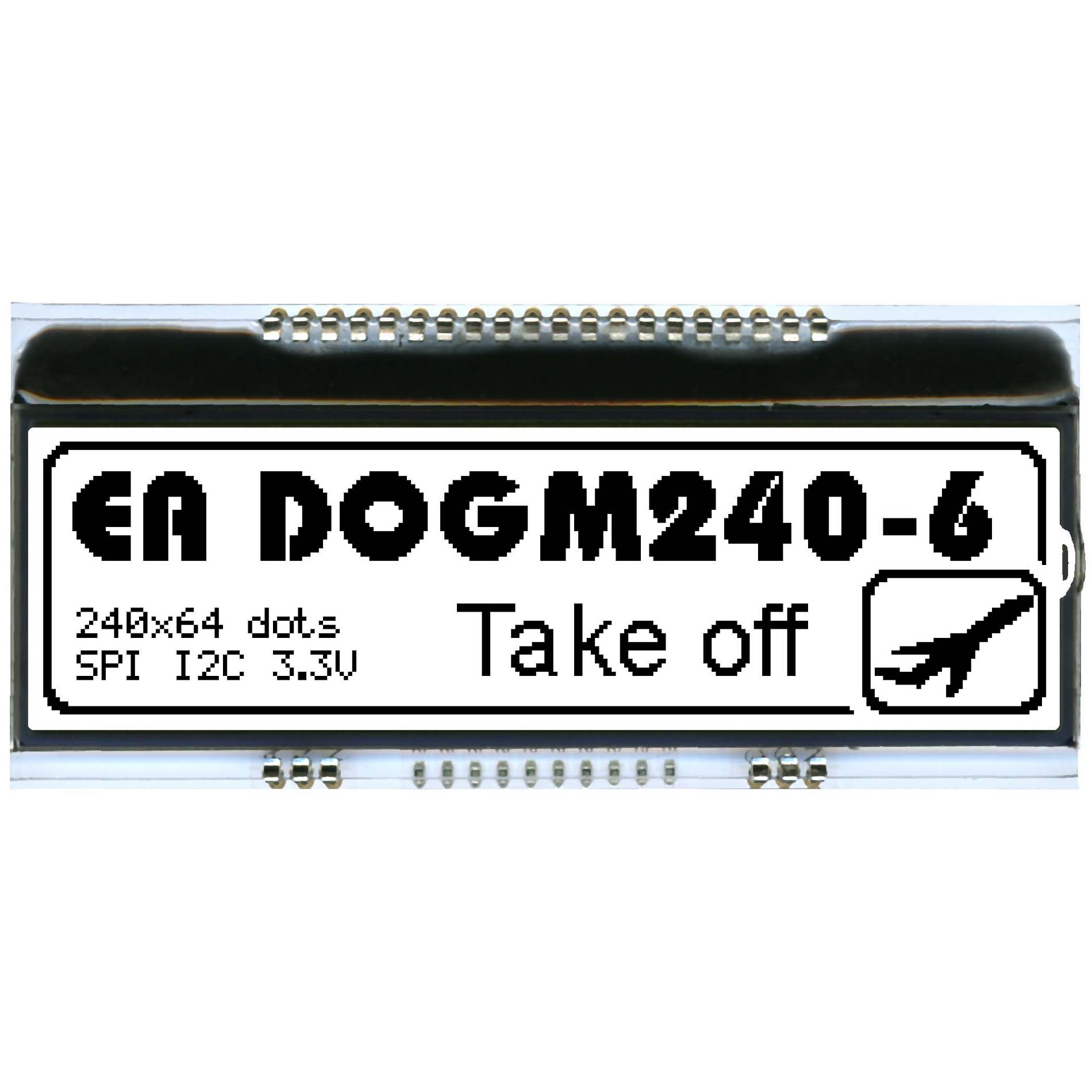 Module afficheur LCD EADOGM240W-6