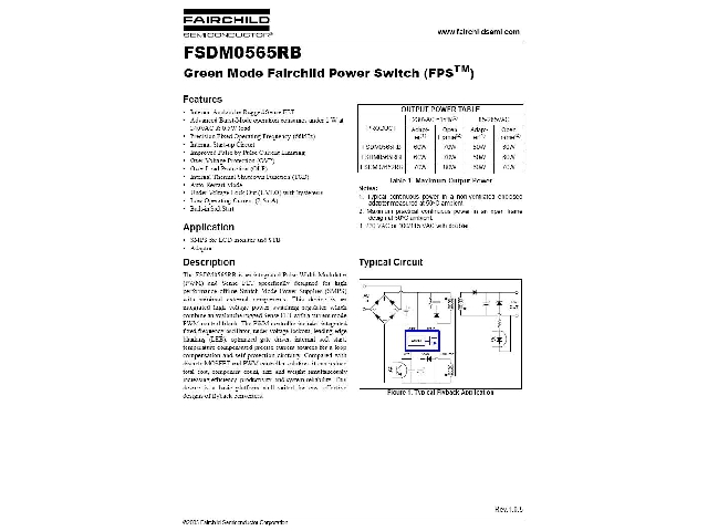 FSDM0565RBI