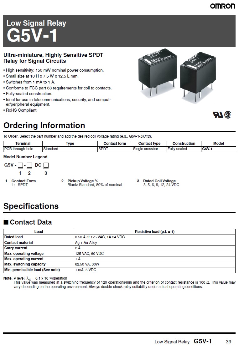 G5V-1-3DC