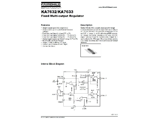 Régulateur de tension KA7632