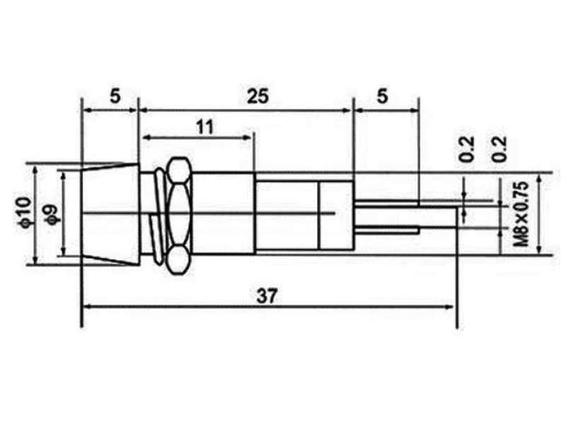 LAMP-LED-IND8-24G-H