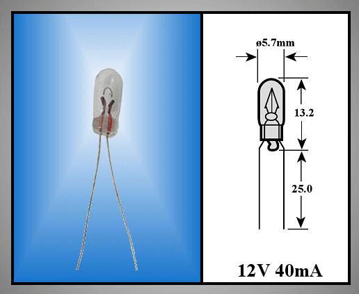 LAMP12V-40-WT