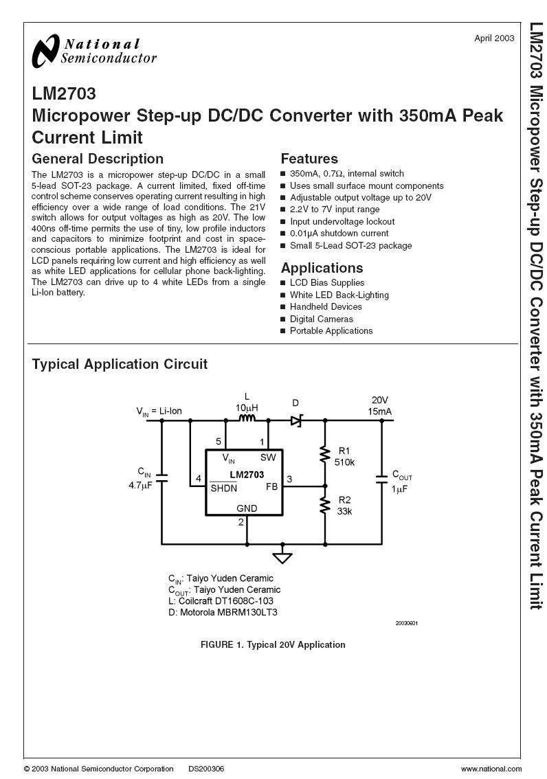 LM2703MF-ADJ