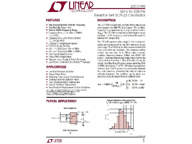 LTC1799CS5