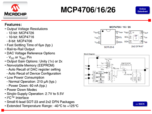 MCP4726A0T-E-CH