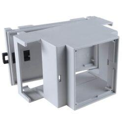 Coffret-boîtier plastique MODULBOX-DIN-3M-H53
