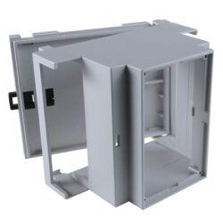 Coffret-boîtier plastique MODULBOX-DIN-4M-H53