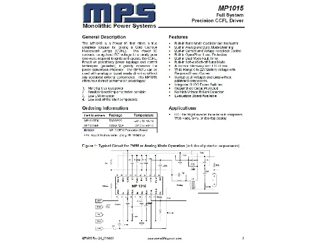 MP1015EF