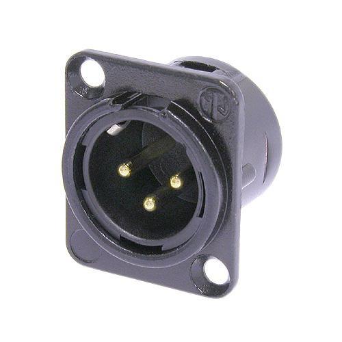 Connecteur pour microphone NC3MD-L-B-1