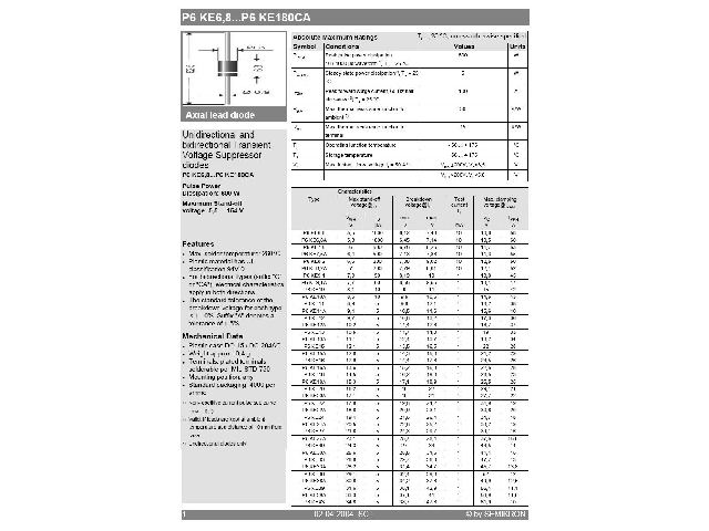 P6KE16CA