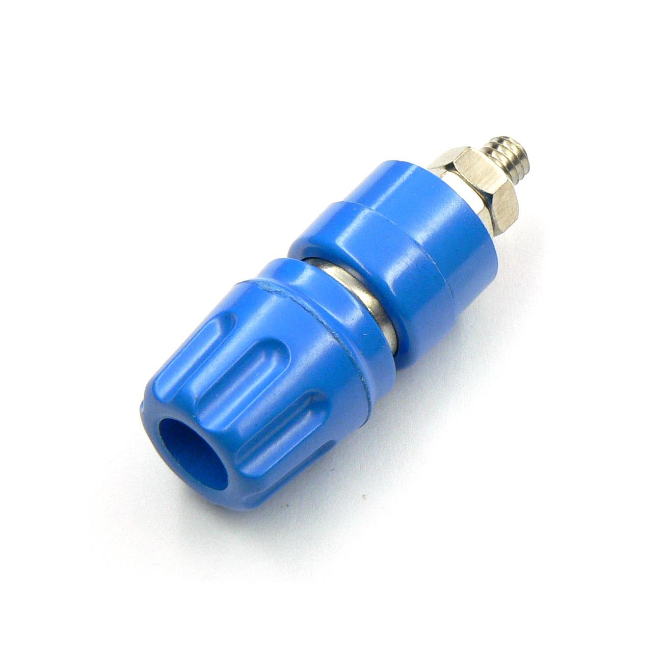 Connecteur banane, Support/socket, bleu - PKI-10-A-BU