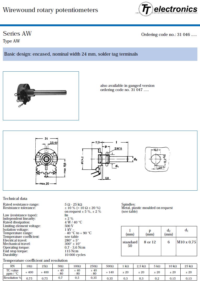 POT-4W-220R