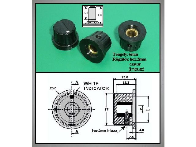 POT-KNOB02-15B