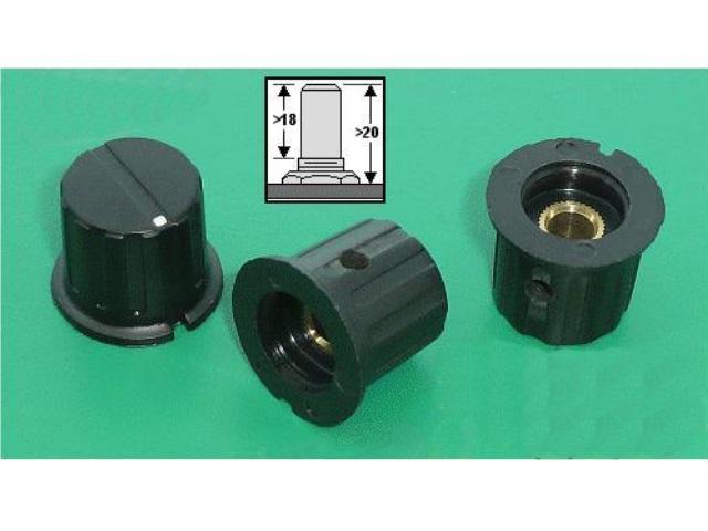 Bouton de potentiomètre POT-KNOB02-19B