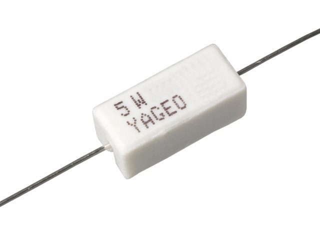 Modstand, 5.6 Ohms, 5W - PWR5W-5R6