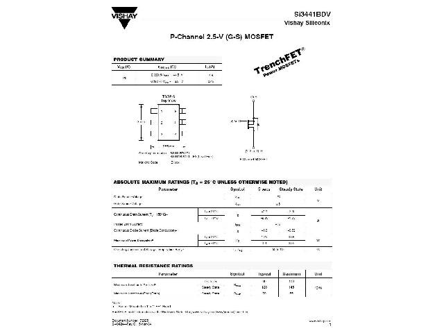 SI3441BD