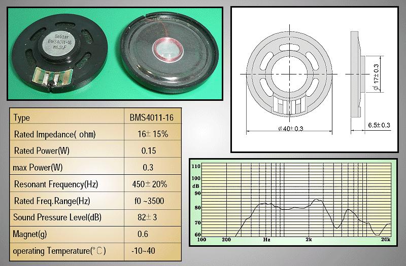 Loudspeaker SPEAKER-240-0-2