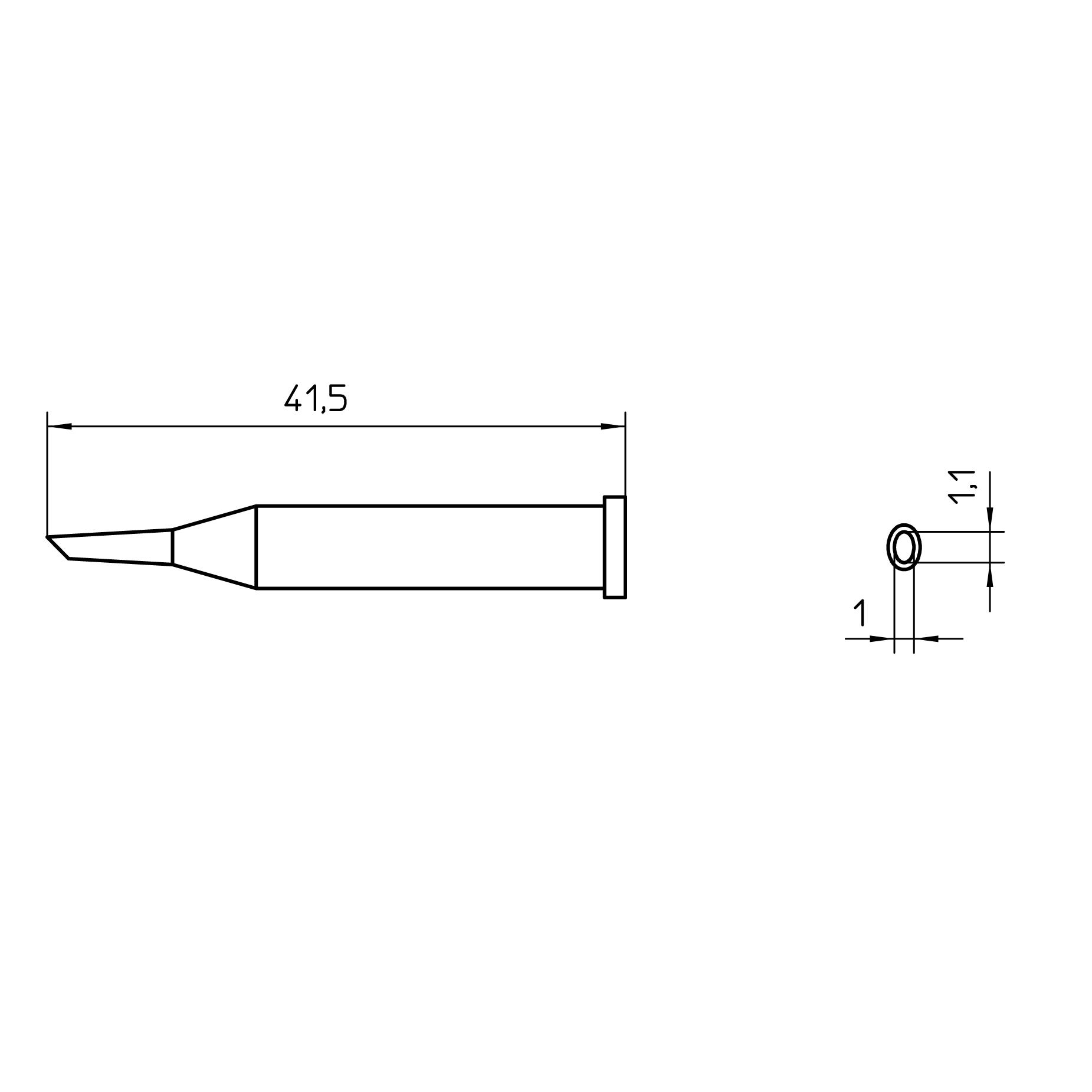 Panne de fer à souder T0054473999