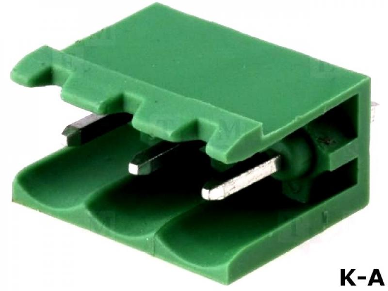 Bornier enfichable - TBG-5-PB-3P-GN