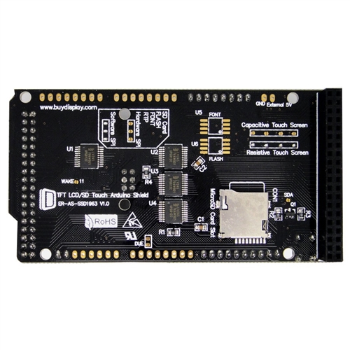 TFT-SHIELD-ARDUINO-HOZ - RPtronics