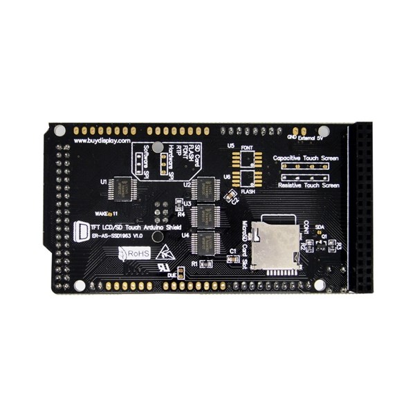 TFT-SHIELD-ARDUINO-HOZ - RPtronics