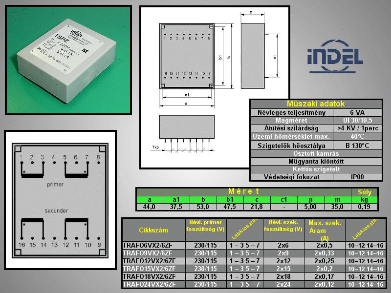 TRAFO12VX2-6-A