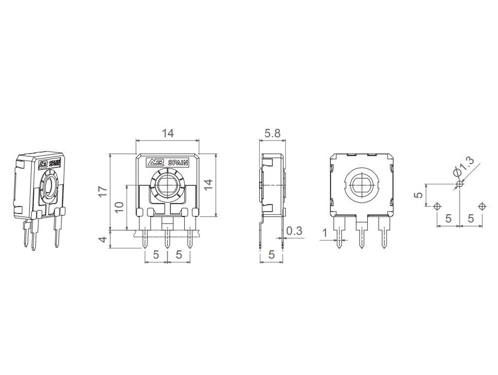 TRIM-250K-15V-A