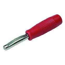 Connecteur banane, Plug, rouge - VON-30-RD