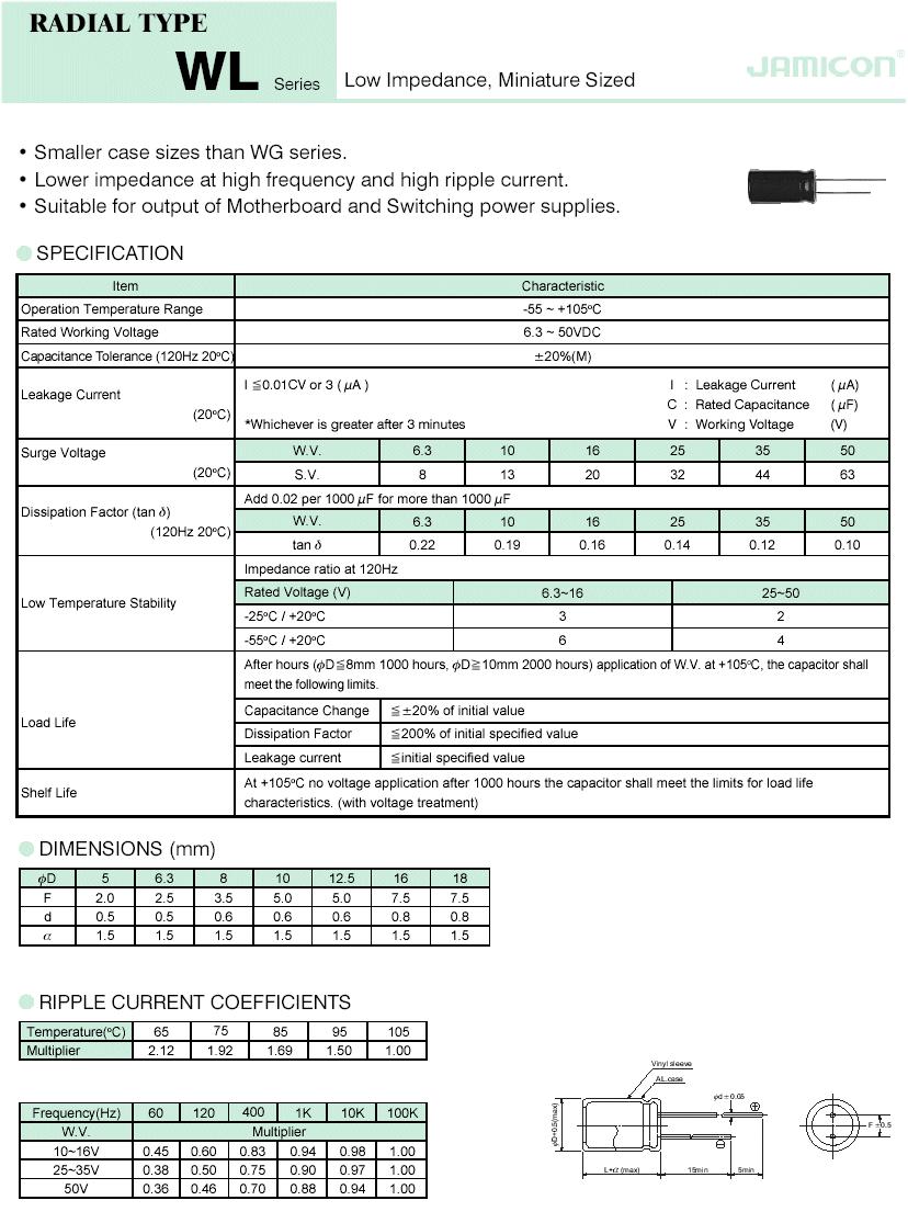 WLR102M1VJ26M