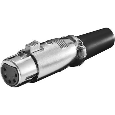 Connecteur pour microphone XLR-189-5-G